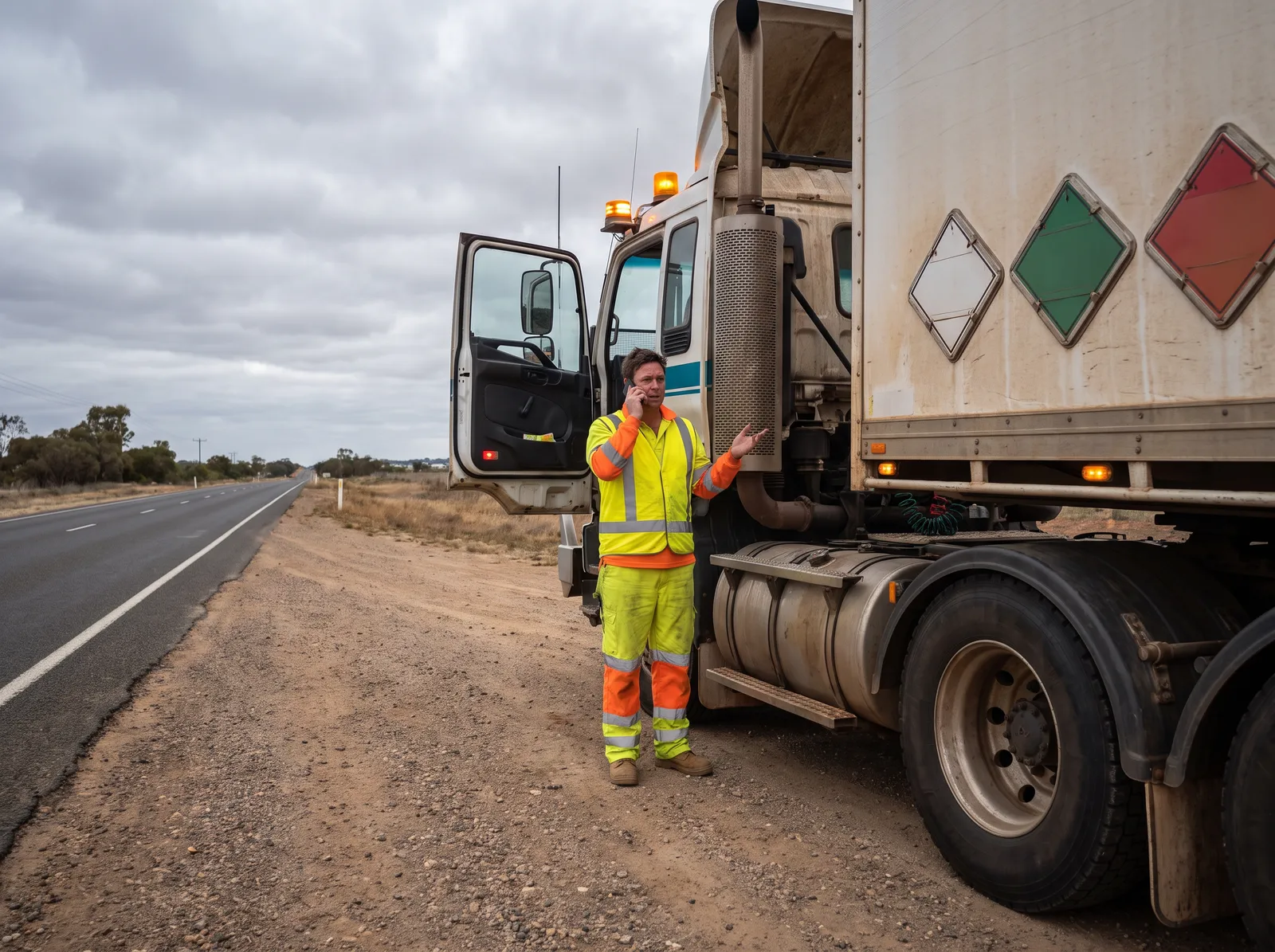 Reporting and notifying authorities after a dangerous goods spill