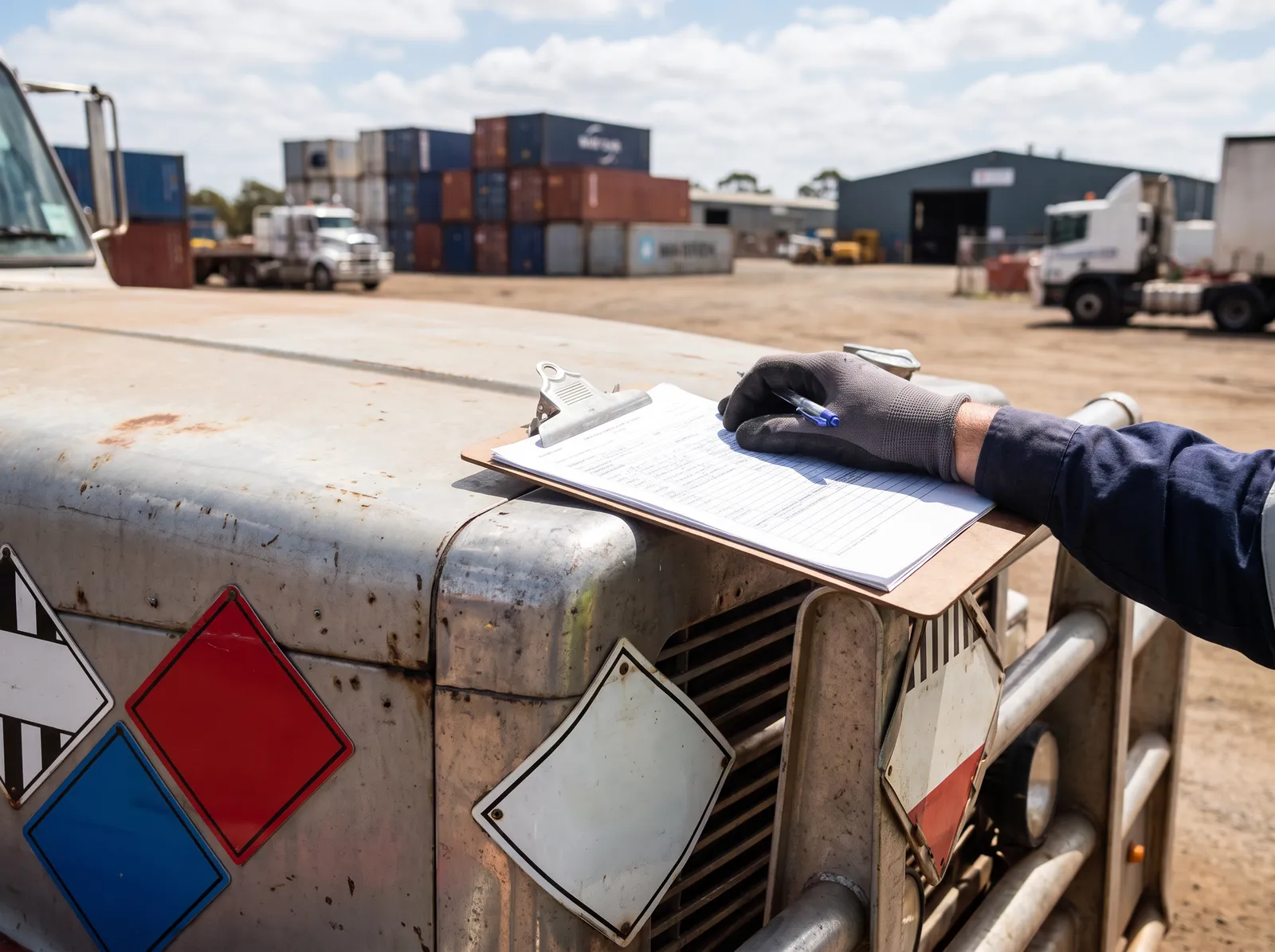 The legal framework for transporting dangerous goods in NSW