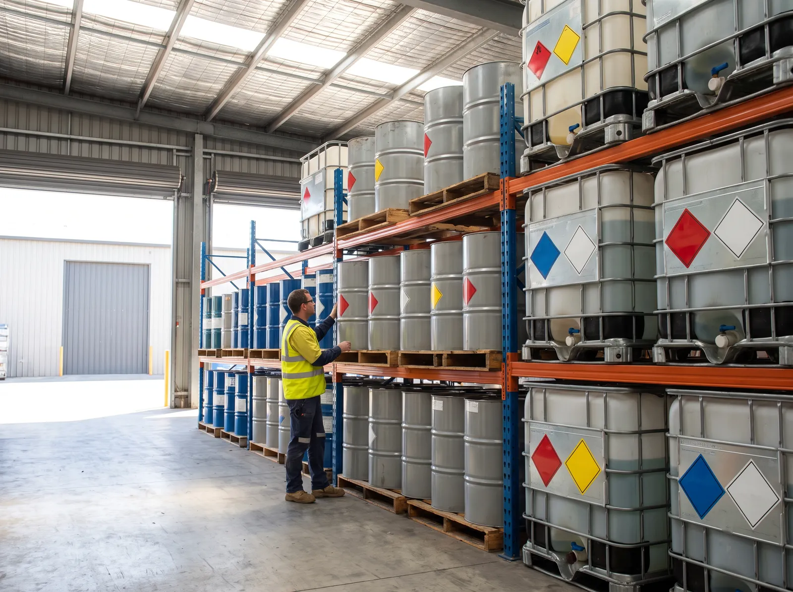 Dangerous goods awareness training scene